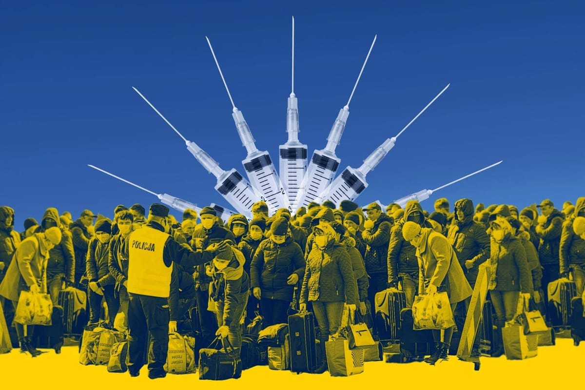 Image accompanying Obywatele Ukrainy w Polsce, którzy są uchodźcami, nie są zobowiązani do przyjęcia szczepionki przeciwko COVID-19, a istniejące obowiązki dotyczą jedynie szczepi