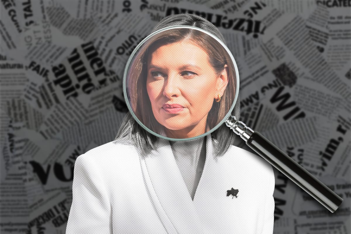 Image accompanying Olena Zełenska, żona prezydenta Ukrainy, miała zakupić biżuterię wartą ponad milion dolarów oraz jej matka luksusową willę w Egipcie. Pojawiły się również oskar