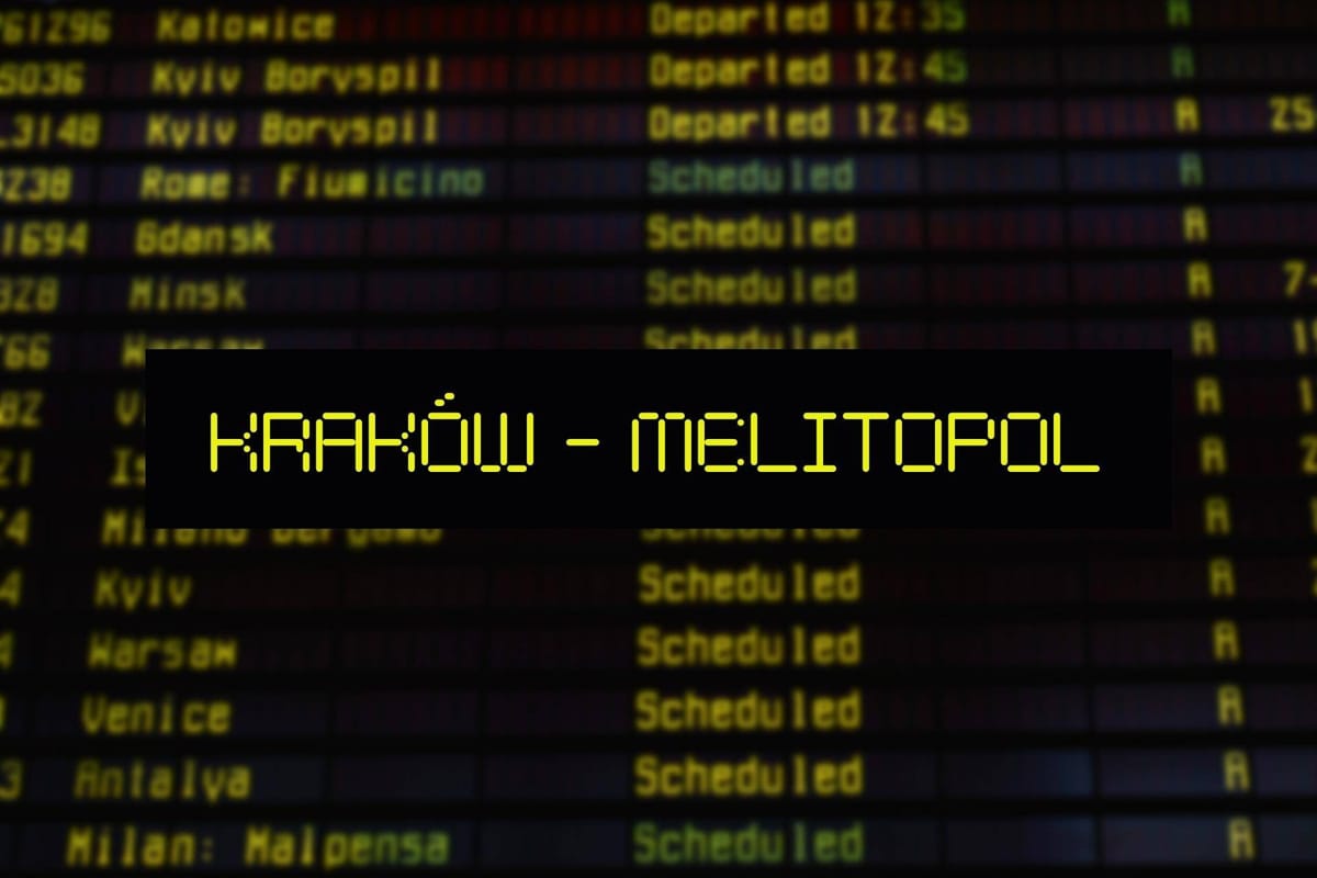 Image accompanying There are bus connections from Krakow to occupied Melitopol, suggesting the war in Ukraine is a hoax.