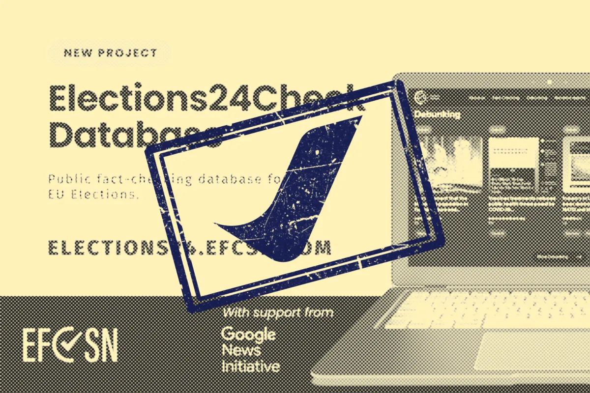 Image accompanying The Elections24Check project aims to create a comprehensive fact-checking database for the upcoming European Parliament elections in June 2024.