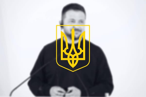 Czy Zełenski zakłada bluzę z tryzubami tylko w Polsce?