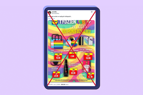 Tydzień LGBT+ w Lidlu? Nie, to powracający fejk
