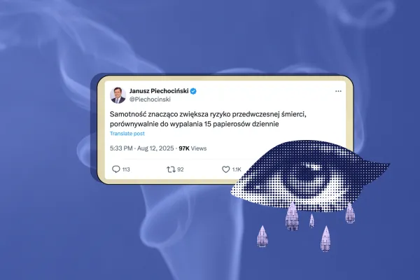 Samotność równie groźna co palenie papierosów? Sprawdzamy